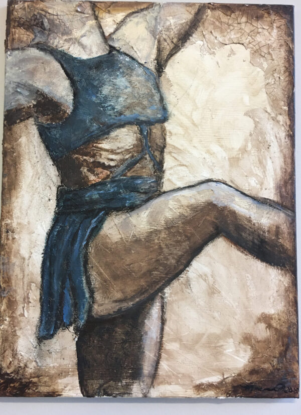 Ballet Study in Blue